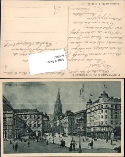 690944 Wien Innere Stadt Kärntnerstraße Stefansdom