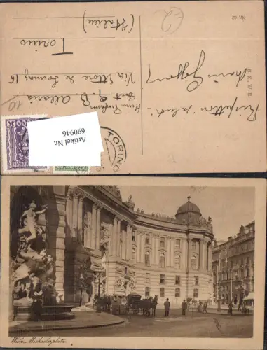 690946 Wien Michaelerplatz Kutsche Innere Stadt
