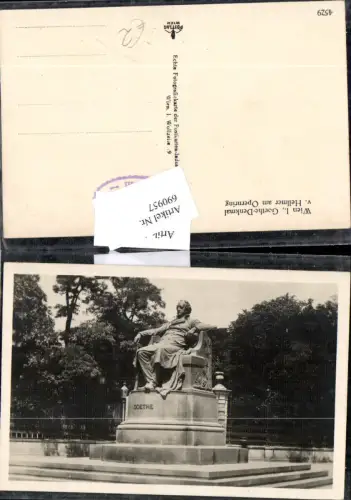 690957 Wien Innere Stadt Goethe Denkmal Opernring
