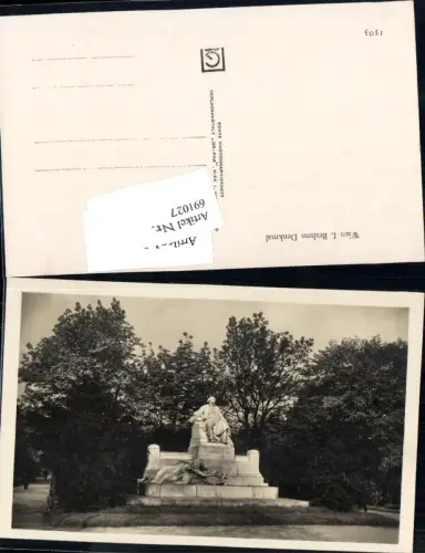 691027 Wien Innere Stadt Brahms Denkmal Wieden
