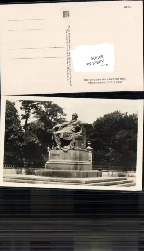 691030 Wien Innere Stadt Goethe Denkmal Opernring