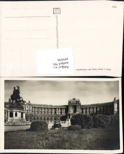 691036 Wien Innere Stadt Neue Burg Heldenplatz