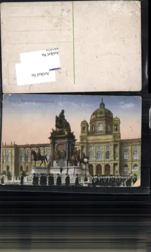 691074 Wien Innere Stadt Hofmuseum Staatsmuseum Maria Theresien Denkmal