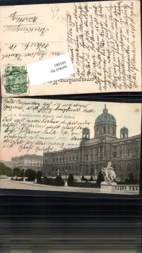 691081 Wien Innere Stadt Kunsthistorisches Museum Hofburg pub Sperling