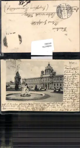 691082 Wien Hofmuseum Kaiserin Maria Theresien Platz pub Ledermann 5055