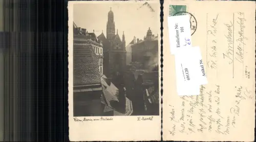 691120 Foto-AK Wien Innere Stadt Maria am Gestade pub H. Markl