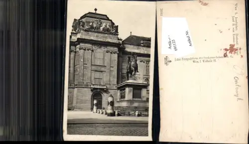 691125 Wien Innere Stadt Josefsplatz Denkmal Kaiser Josef II.