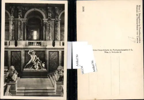691134 Wien Innere Stadt Stiegenhaus Kunsthistorisches Museum