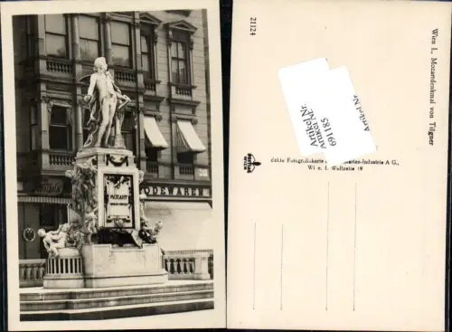 691185 Wien Innere Stadt Mozart Denkmal v. Tilgner