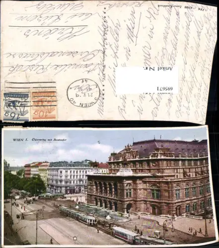 695671 Wien Opernring m. Staatsoper Oper