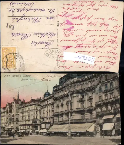695685 Wien Hotel Meissl e Schadn Neuer Markt Hotel Kranz pub Ledermann 11249