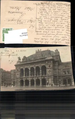 695849 Wien Hofoper Oper Theater pub Sperling 150 J