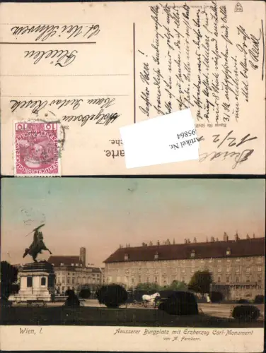695864 Wien Burgplatz Erzherzog Carl Monument