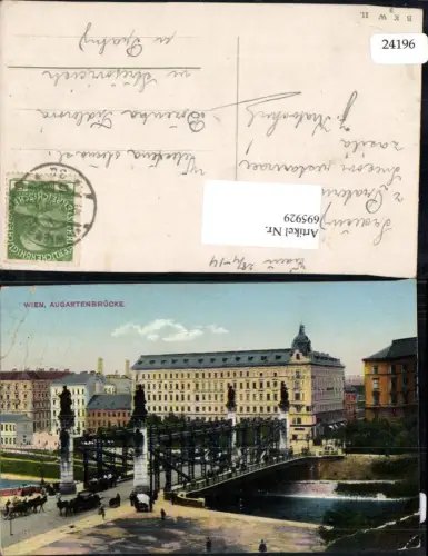 695929 Wien Augartenbrücke Brücke
