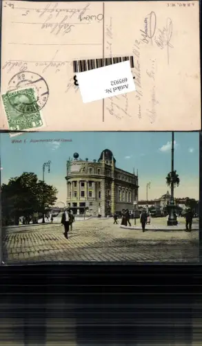 695932 Wien Aspernplatz m. Urania Straßenansicht