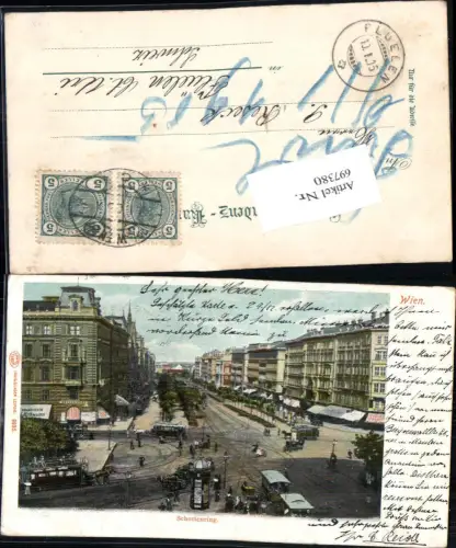 697380 Wien Schottenring Litfasssäule