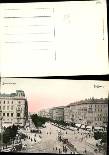 701171 Wien Schottenring Tram Straßenbahn pub Lederman 5482