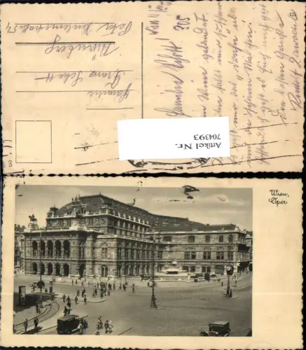 704393 Wien Oper Theater Auto