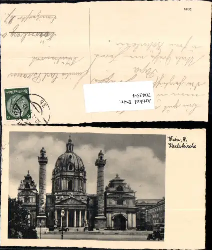 704394 Wien Landstraße Karlskirche