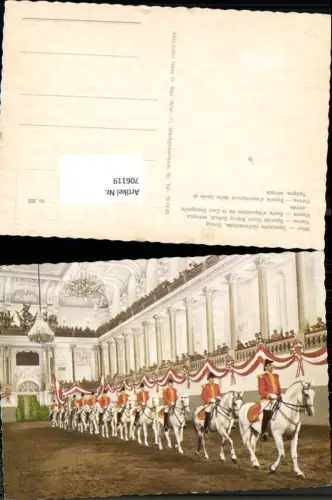 706119 Wien Spanische Hofreitschule Lipizzaner Pferd