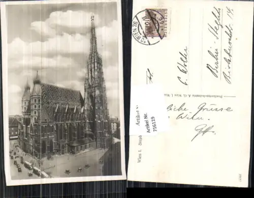 716119 Wien Stephansdom Dom
