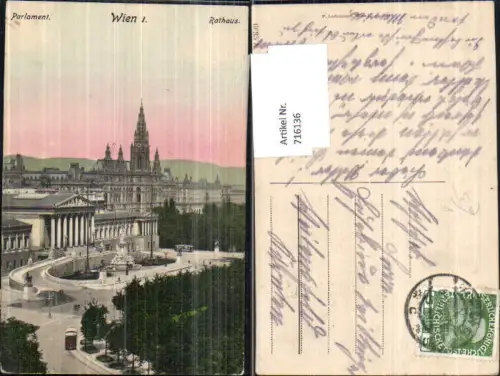 716136 Wien Rathaus Parlament pub Ledermann 6635 A