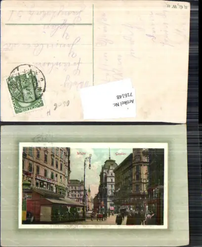 716148 Wien Graben Partie 1905 ca.