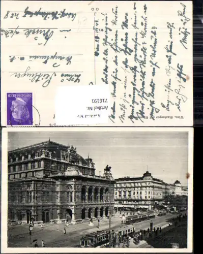 716191 Wien Staatsoper Oper