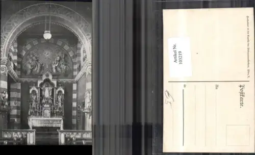 103219,Wien Favoriten Hochaltar i. d. Kapelle des Philumenenklosters