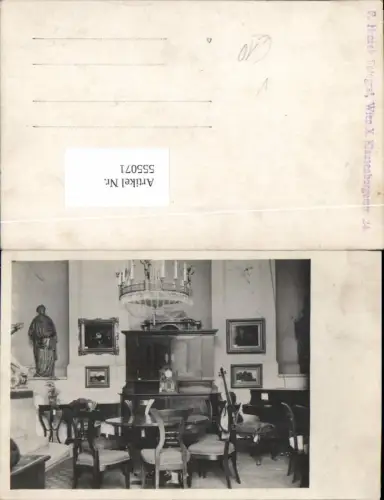 555071,Foto-AK Wien Interieur Geige Luster pub Fotograf F. Hosek Wien Favoriten