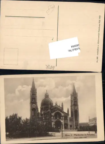 680944 Wien Favoriten Pfarrkirche St. Antonius