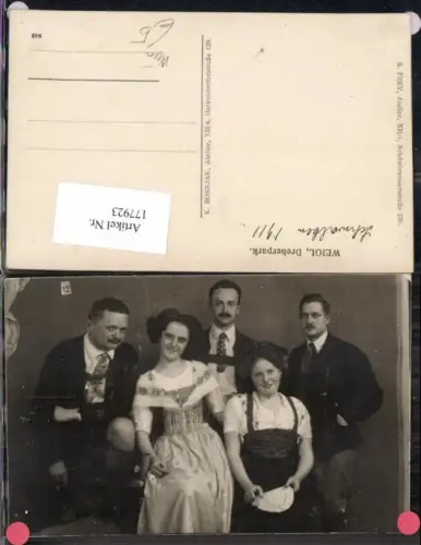 177923,FotoAK Wien 12 Meidling Weigls Dreherpark Trachten