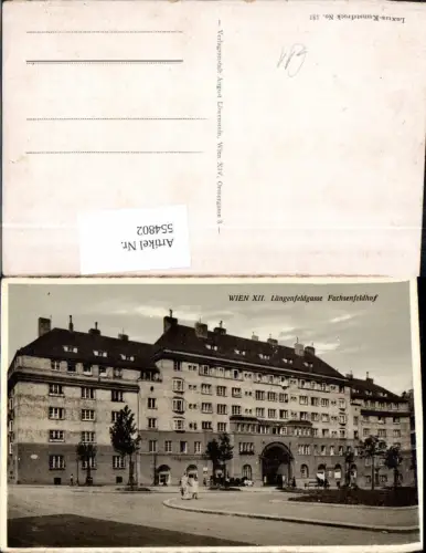 554802,Wien Meidling Längenfeldgasse Fuchsenfeldhof