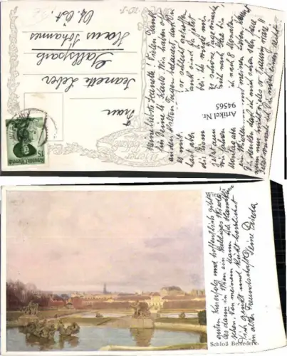 94565,Wien Hietzing Schloss Belvedere B.K.W.I