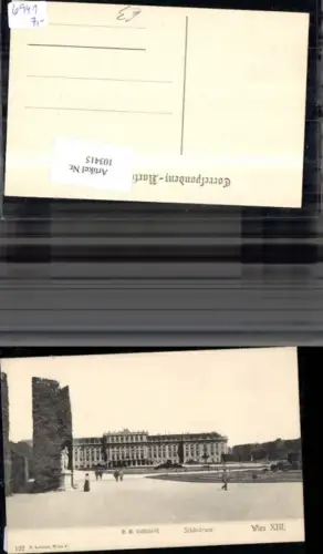 103415,Wien Hietzing Schönbrunn Lustschloss
