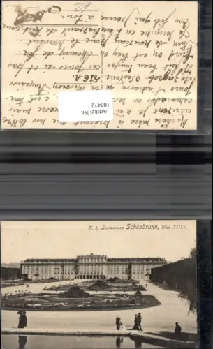 103472,Wien Hietzing Lustschloss Schönbrunn