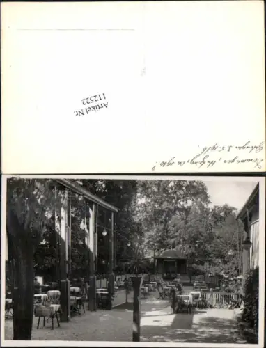 112522,Wien 13 Hietzing Dommayerhof Gasthaus Cafe Gastgarten 1930
