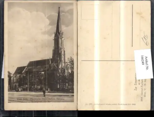 166249,Wien 13 Hietzing Pfarrkirche Maria Geburt