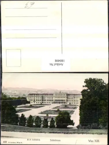 180498,Wien 13 Schönbrunn Lustschloss Schloss