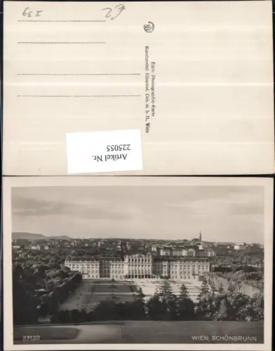 225055,Wien Hietzing Schönbrunn Schloss pub Kilophot 27122
