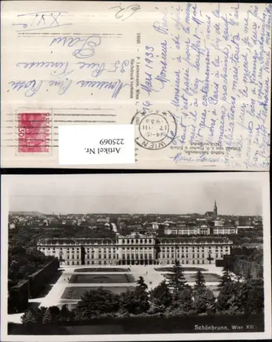 225069,Wien Hietzing Schloss Schönbrunn