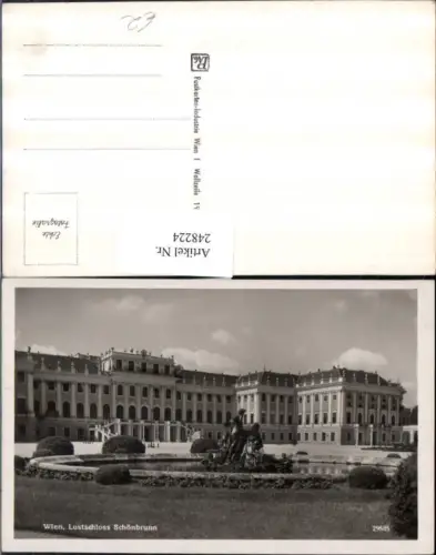 248224,Wien Hietzing Lustschloss Schloss Schönbrunn Brunnen