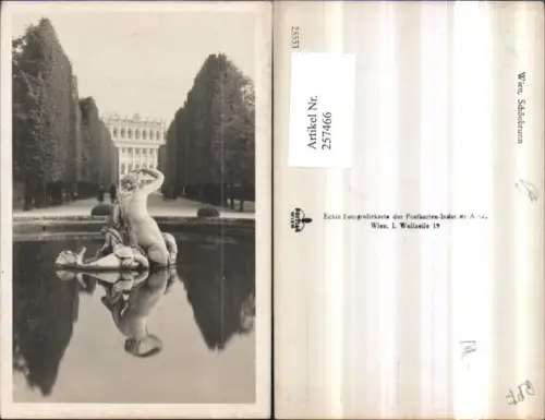 257466,Wien Hietzing Schönbrunn Schloss Springbrunnen Allee