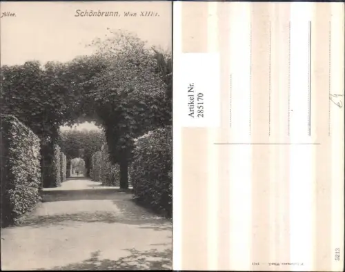 285170,Wien Hietzing Schönbrunn Allee