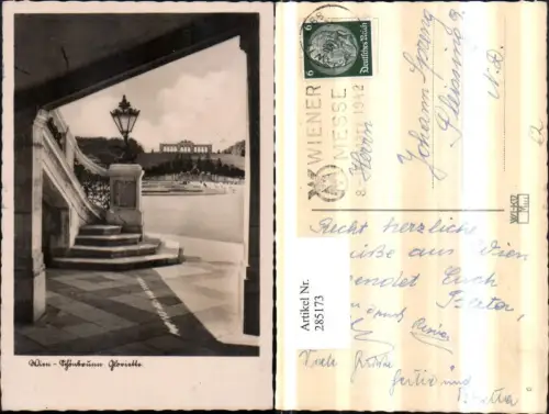 285173,Wien Hietzing Schönbrunn Schlossgarten Blick auf Gloriette