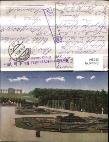 285204,Wien Hietzing Schönbrunn Neptun-Grotte m. Gloriette