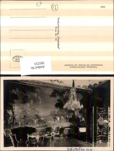 285233,Wien Hietzing Schloss Schönbrunn Napoleonzimmer Innenansicht