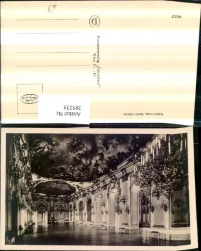 285235,Wien Hietzing Schloss Schönbrunn Große Galerie Innenansicht