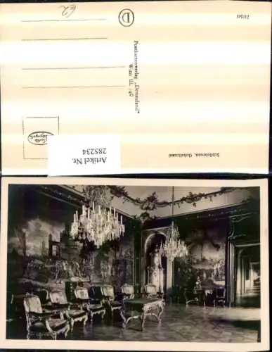 285234,Wien Hietzing Schloss Schönbrunn Gobelinsaal Innenansicht
