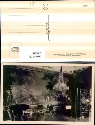 285236,Wien Hietzing Schloss Schönbrunn Napoleonzimmer Innenansicht